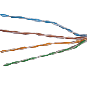 Cable UTP, dlx, categoría 5, para interior, 4P, 0.5mm 24AWG, 100% cobre, 1000 pies, Ethernet, UTP, CAT5E