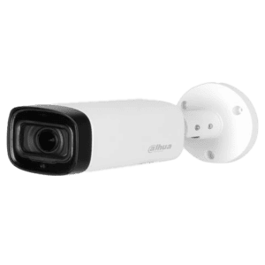 Bullet, HD, 5MP, multiformato, lente motorizado 2.7-12mm, IR 60m, micrófono incorporado, WDR. EoL (Dahua)