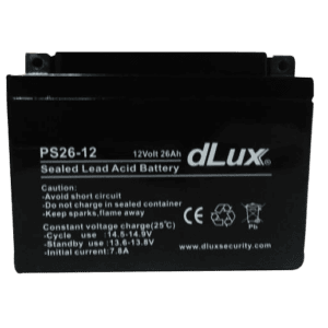 Batería de plomo-ácido sellada, dlx, 12V-26A, PL26