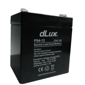 Batería de plomo-ácido sellada, dlx, 12V-4A, PL4
