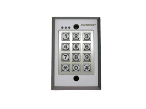 Teclado antivandalismo, Enforcer, 1000 usuarios, relé de forma C, 1 A a 30 V CC máx, SK-1123-FDQ