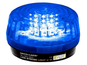 Luz estroboscópica, Enforcer, 54 leds, color azul, 12A 24VAC/VDC, SL-1301-SAQ-B