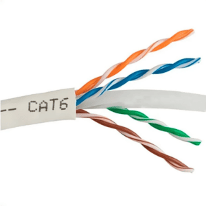 Cable UTP, dlx, categoría 6, para interior, 4P, 0.57mm 23AWG, 100% cobre, 1000 pies, UTPCAT6