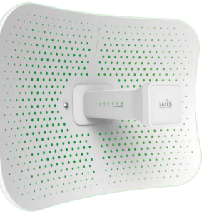 Antena Wis para transmisión inalámbrica 5GHZ, 10°, 23DBI, 802,11AC, hasta 20Km