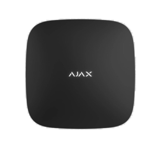 Panel de alarma inalámbrico Ajax Negro, con puerto RJ45, videovigilancia 44518.40.BL3