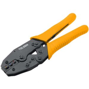 Alicate o crimpador para terminales eléctricas (Tolsen)
