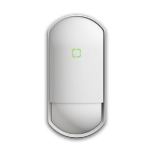 Sensor de movimiento avanzado OPTEX, con lente giratoria única de 180° para detección personalizada.
