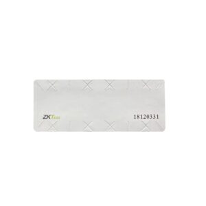 Tag UHF ZKTeco, con numeraciónm, mejor desempeño en vehículos con película anti-asalto, ISO 18000 6C, Formato Wiegand 26 bits Estándar / No imprimible