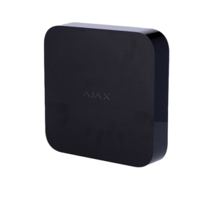 Video grabador AJAX, 8CH, 4K (25/30FPS), 1HDD MAX 16TB, 100Mbps, ONVIF, Negro.