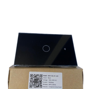 Interruptor inteligente, una vía negro, (sin neutro) dLux