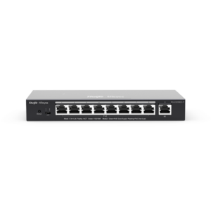 Switch 8+1 GE PoE 120W Administrable / Vlan, Loop prevention, Remote Boot / CLOUD, 6Kv (REYEE)
