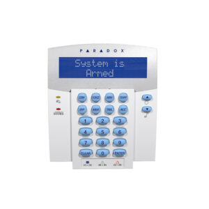 Teclado LCD 32 zonas con receptor inalámbrico (Paradox)