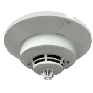 Sensor de humo 4 hilos UL, base de 6" Mircom / 12-24V