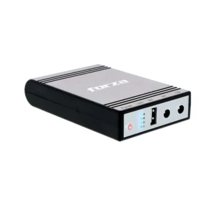 UPS mini portátil, Forza, DC-140USB, USB 5V, 24 W, conectores DC 5.5x2.1 / 2.5 mm, UP120FOR01