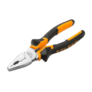 Alicate universal, Tolsen, 180mm, 7", acero reforzado, mango ergonómico, 10001