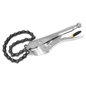 Alicate de cadena, Tolsen, 460mm, 18", acero reforzado, sistema de bloqueo, 10050