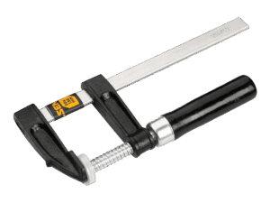 Prensa sargento, Tolsen, tipo F, 50×150mm, acero reforzado, mango ergonómico, 10123