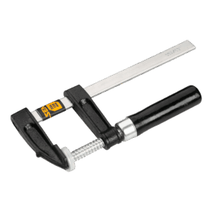 Prensa sargento, Tolsen, tipo F, 50×150mm, acero reforzado, mango ergonómico, 10123