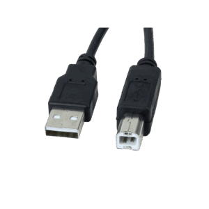 Cable de alimentación para impresora, Nova, USB-A 2.0 a USB-B, 1.8 metros, color negro, AC3072