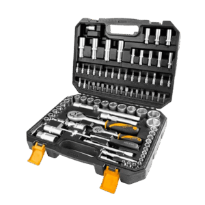 Kit de cubos y puntas 1/4, 1/2, Tolsen, 94 pcs, 15145