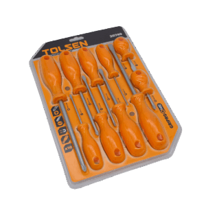 Juego de destornilladores, Tolsen, 10pcs, EoL_20014, 20740
