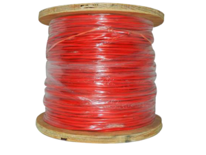 Cable de alarma, Genesis, bobina 305mts, 2 x 16AWG, color rojo, tipo FPLR-CL2R, UL, FT4, para sistemas de detección de incendio y sistemas de evacuación, 44061004