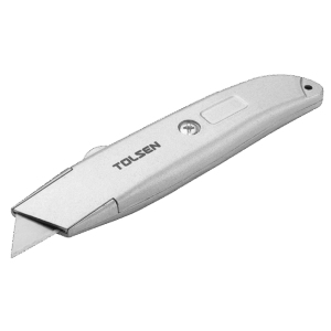 Cutter con cuchilla, Tolsen, aluminio, 61 x 19mm, 30008