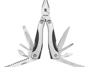 Alicate multiusos, Tolsen, 102 x 46 x 23mm, 14 en 1, acero reforzado, 30046