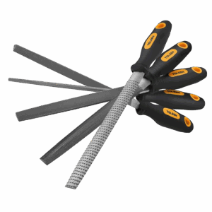 Kit de limas, Tolsen, 200mm, 8", 5pcs, 32038