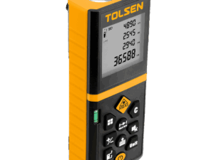 Medidor de distancia láser de 60mts, Tolsen, batería:2xAAA, 1,5V, 35176
