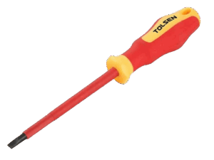 Destornillador, Tolsen, dieléctrico, plano, 38001