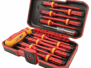 Kit destornilladores, Tolsen, 13pcs, Torx con probador de faseplano, estrella o phillips, 38016