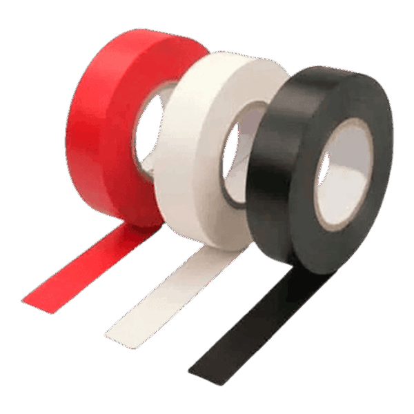 Tape Tolsen color rojo 19mm
