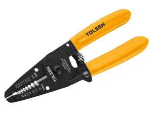 Pelador de cable, Tolsen, 6", 160mm, 0.6-2.6mm, 10-22 AWG, 38051