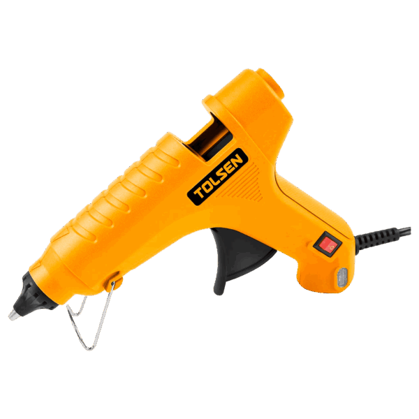 Pistola de silicon, Tolsen, con cable, 110-120V, 60W, 38501