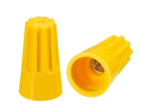 Conector rosca, Coninca, para cable amarillo, 18- 10 AWG, bolsa de 25pcs, 3943