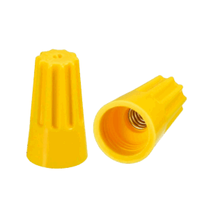 Conector rosca, Coninca, para cable amarillo, 18- 10 AWG, bolsa de 25pcs, 3943