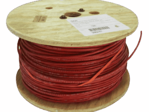 Cable contra incendios, Genesis, 4 x 18AWG, 305mts, tipo FPLR-CL2R, resistente al fuego, color rojo, adecuado para sistemas de detección de incendios y evacuación, 44031104