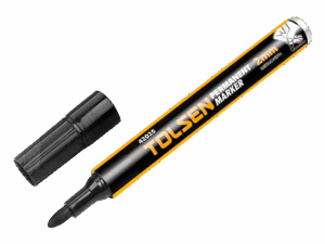 Pilot permanente, Tolsen, color negro, 143x15mm, 42025