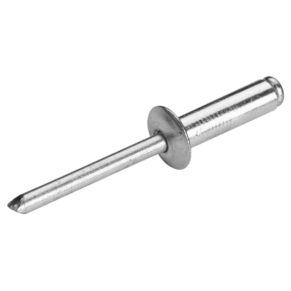 Remache de aluminio, Tolsen, 4×12.7mm, 50 unds, 43010