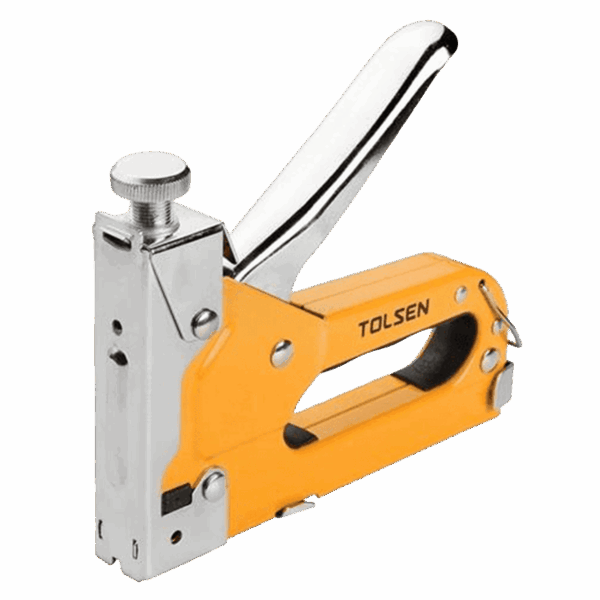 Grapadora para trabajo pesado, Tolsen, grapas 4-14mm, 43021