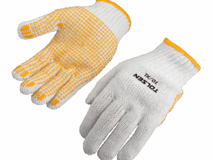Guantes para jardín, Tolsen, poliester y algodón, talla XL, 45006