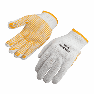 Guantes para jardín, Tolsen, poliester y algodón, talla XL, 45006