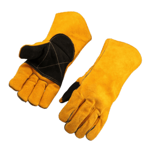 Guantes para soldador, Tolsen, industriales, cuero, #14, 45026