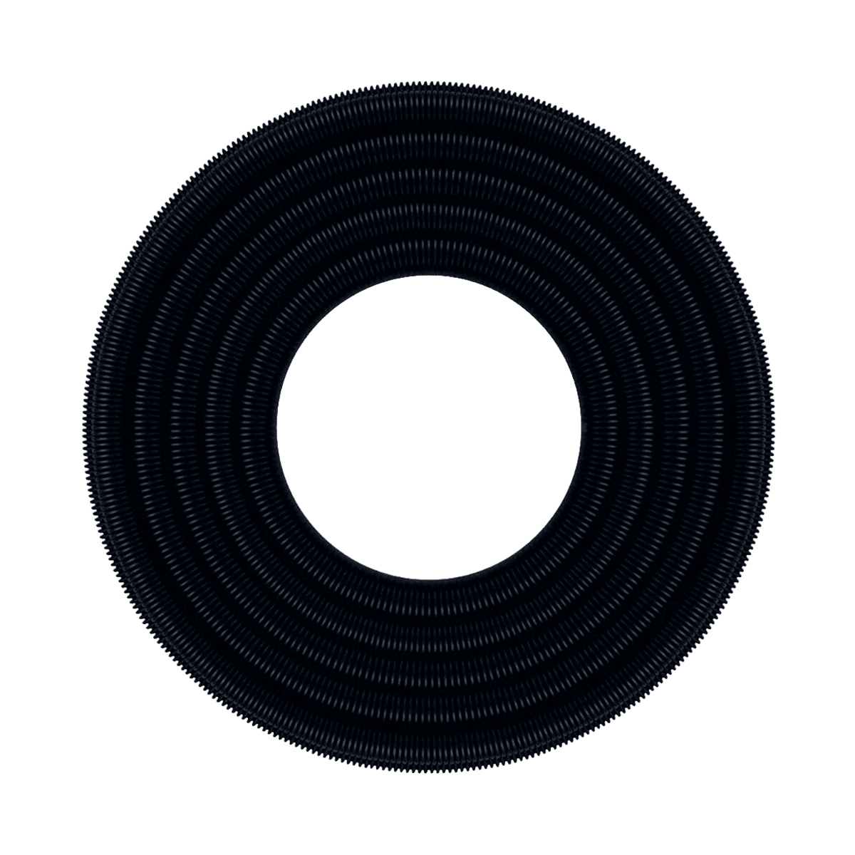 Tubería Poliflex color negro exteriores 3/4" 50m