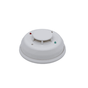 Sensor de humo, Firelite, fotoelectrico, 4 hilos, con sirena de 85 dBA, 12/24V, 35mA, 4WTAB