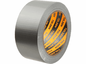 Cinta adhesiva, Tolsen, de tela, 48mm x 25m, resistente al agua, uso pesado, 50281