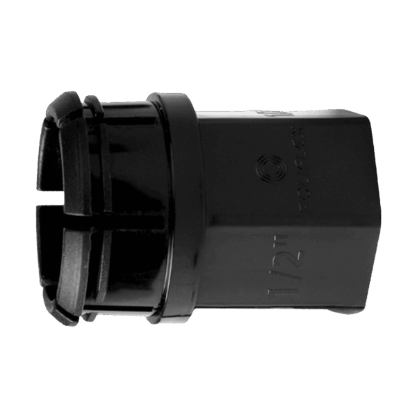 Conector 1/2, Poliflex, plástico, 5175
