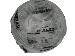 Cable 2 conductores, Genesis, 22AWG, color blanco, para alarmas interiores, 21025801