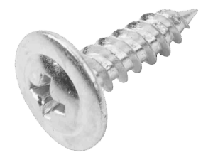 Tornillo de rosca, Tolsen, punta de metal, 4.2 x 19mm, 500pcs, #8 x 3/4", 54152